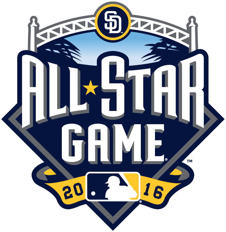 MLB All-Star Game 2016 Primary Logo DIY iron on transfer (heat transfer)